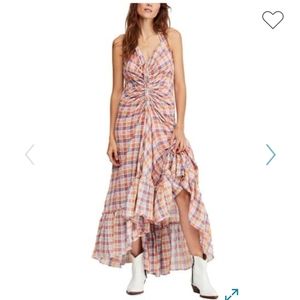 NWT Free People Rainbow Dreams Maxi Dress